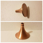 Luxury Rain Shower Head, 4" Copper Circular Fall Shower Head