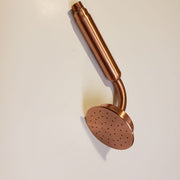 Handheld Shower Head, 3.5" Copper Rain Shower Head With Handheld