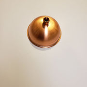 Half Sphere Copper Shower Head, 6" Circular Rain Shower Head