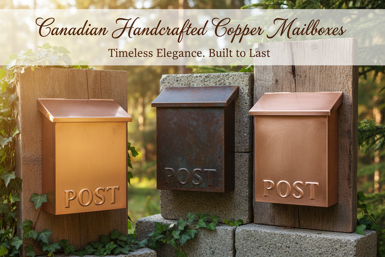 Handmade Copper Mailboxes - Premium Outdoor Mailboxes | Cu-Copper ...