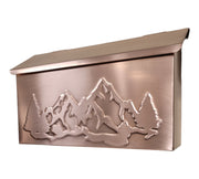 Discover Elegance and Functionality with Our Copper Mailbox Featuring ExquisiteEnchanting Mountain and Forest Embossing – Elevate Your Home's Entrance with Timeless Design and Quality Craftsmanship